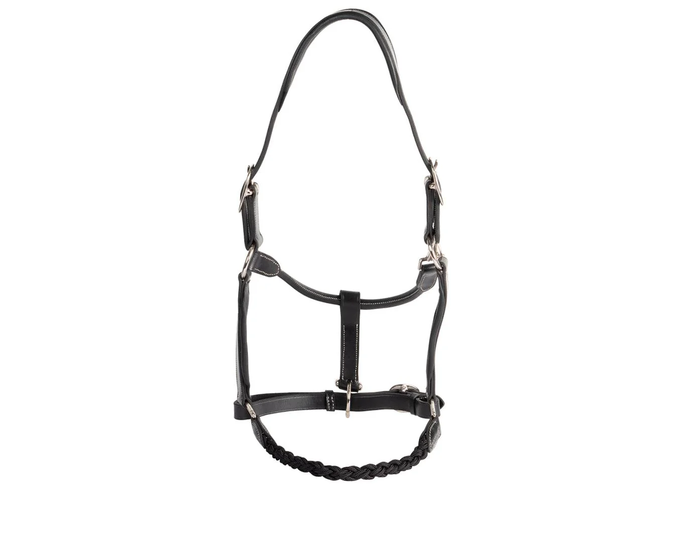 Sterling Double Halter With Rope Noseband - Image 2