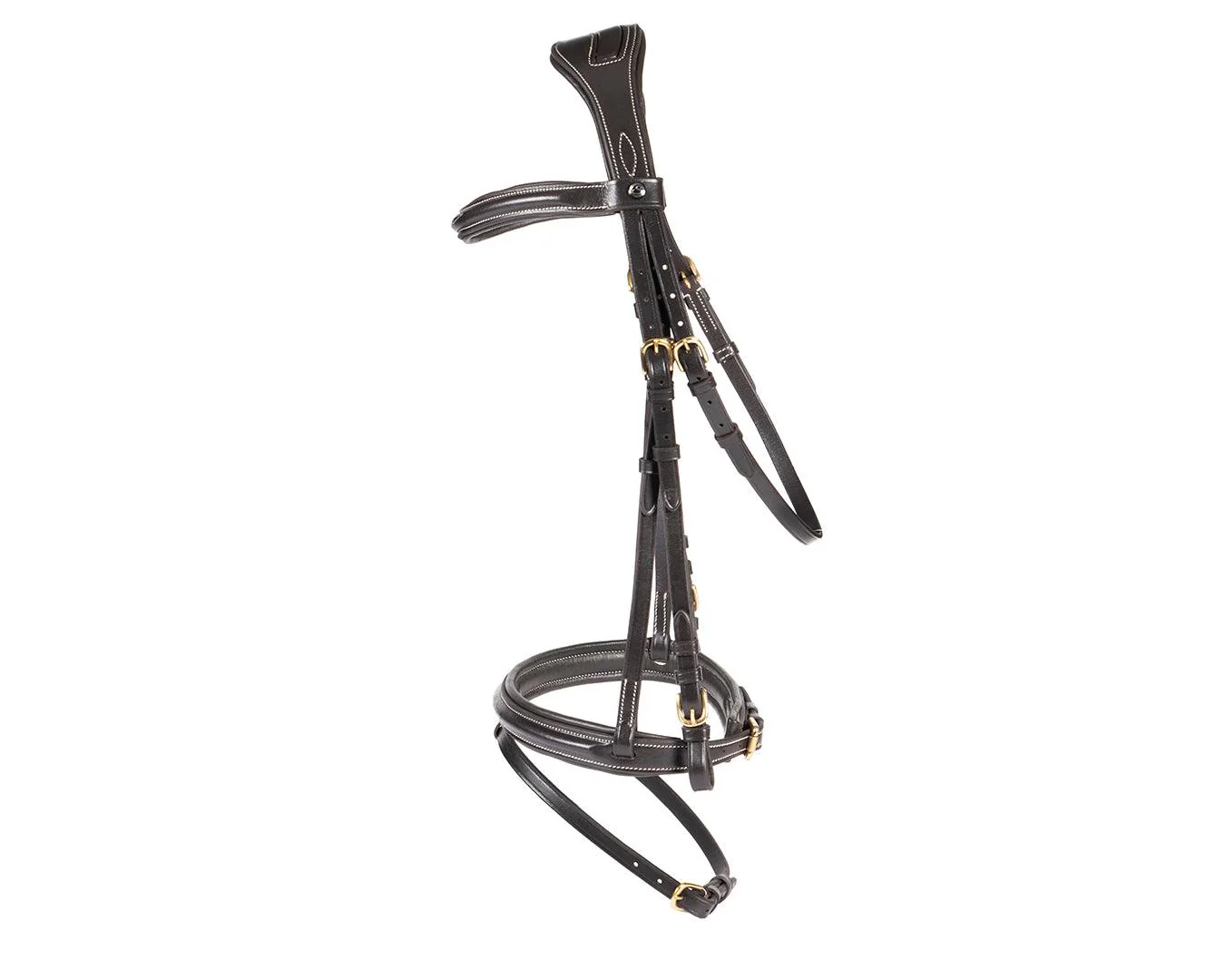 Sterling Stitched Show Bridle - Image 8