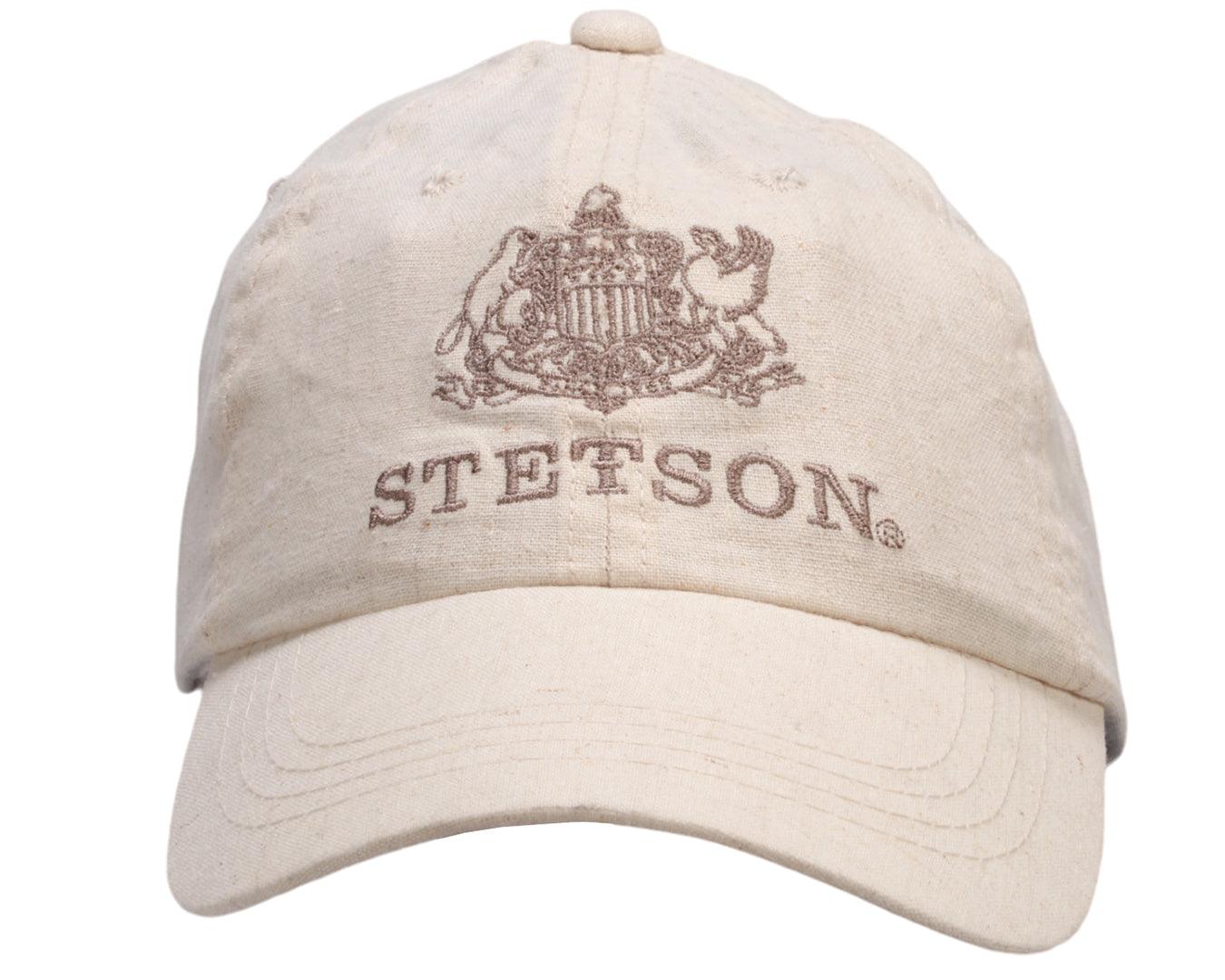 Stetson Natural Linen Ball Cap - Image 2