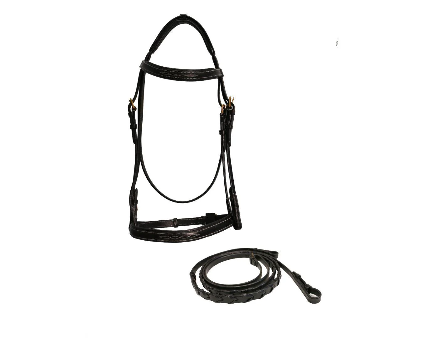 Happy Horse Stitched Snaffle Bridle
