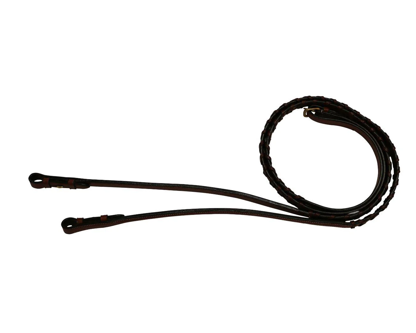 Happy Horse Stitched Snaffle Bridle - Image 2