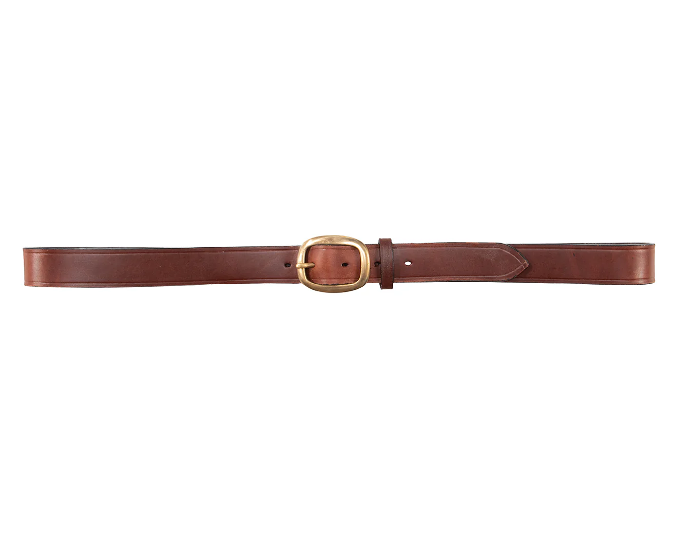 StockMaster Plain Leather Belt 1. 1/4" wide - Image 6