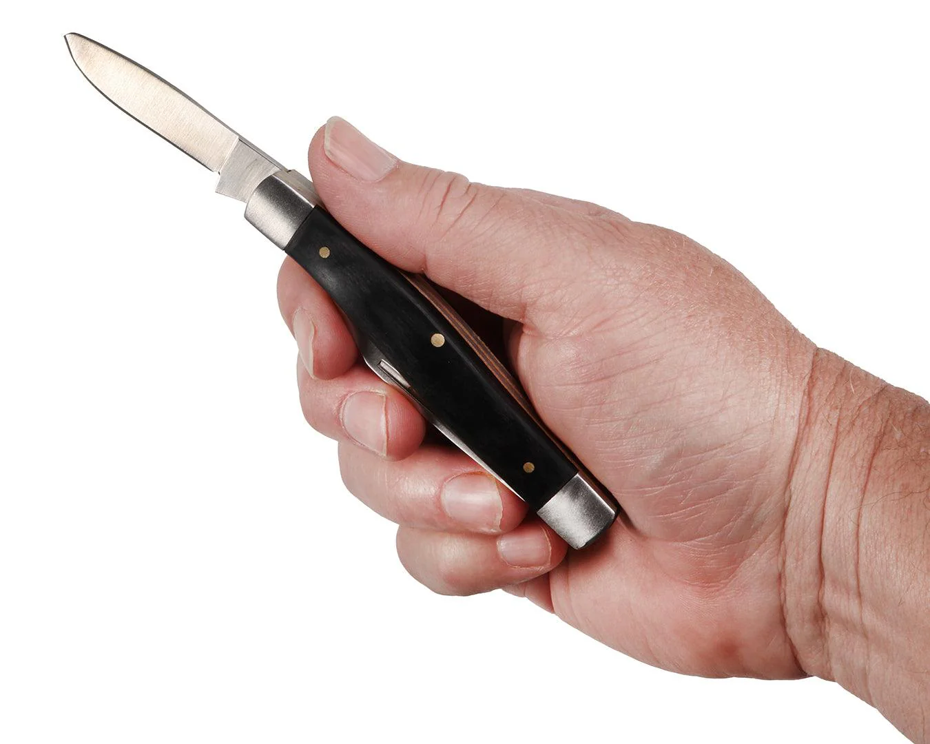 StockMaster Three Blade Stock Knife - 4" with Nylon Pouch - Image 7