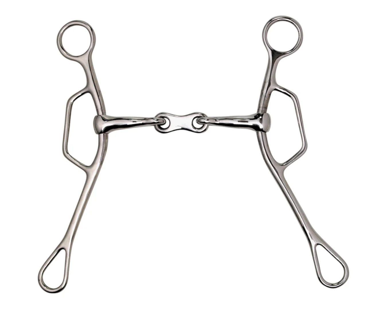 Super Performance Gag Snaffle Bit with French Mouth