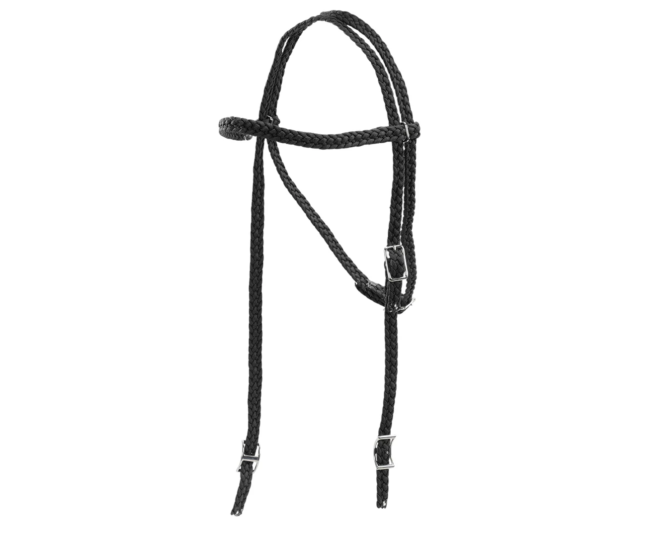 Supreme Western Braided Browband w Headstall