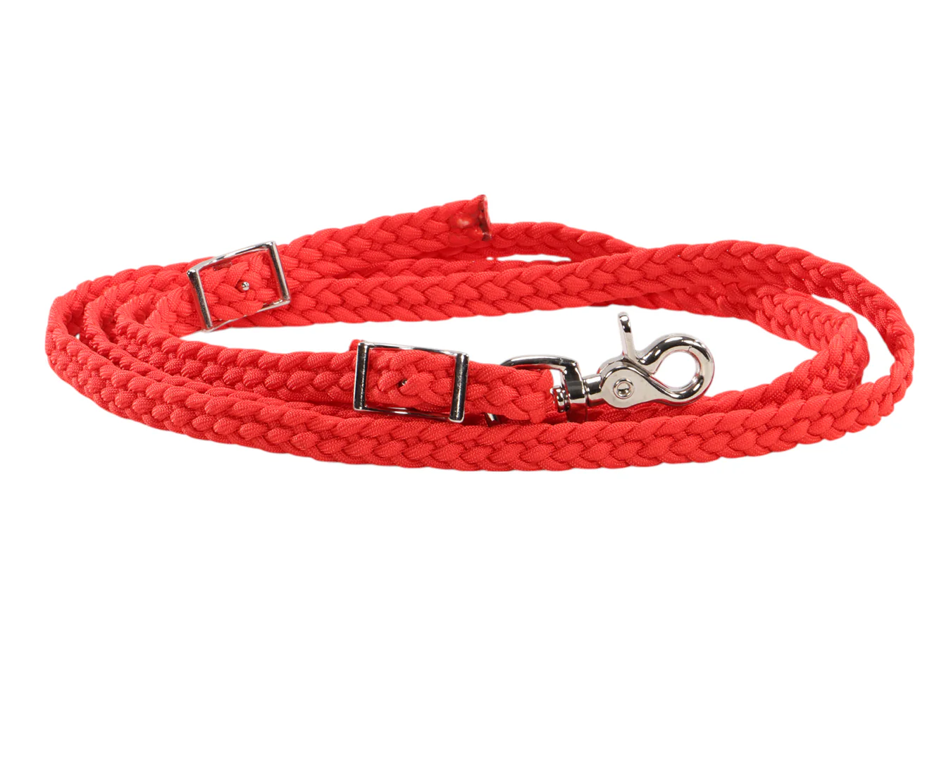 Supreme Western Braided Roping Rein w/snap - Image 11