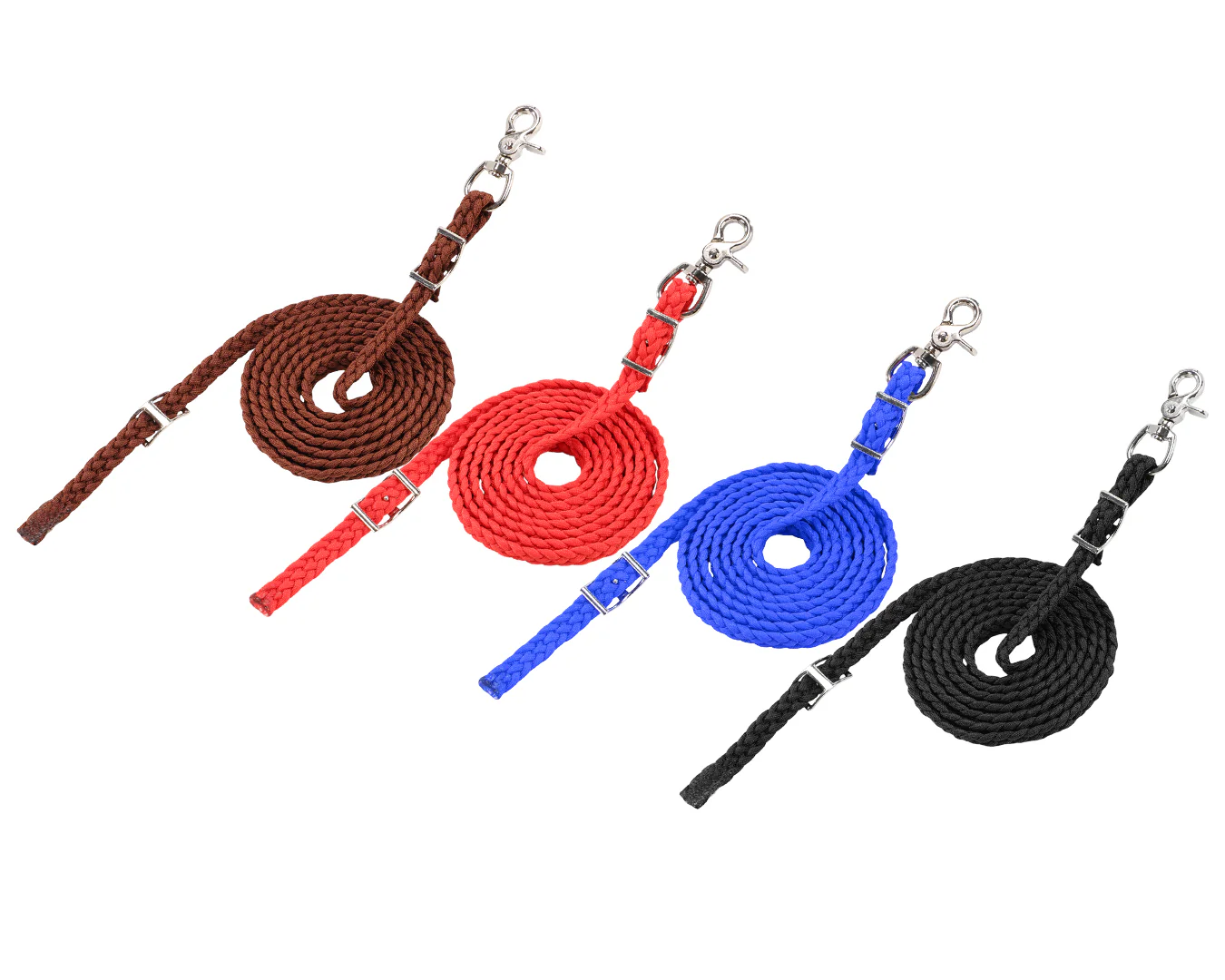 Supreme Western Braided Roping Rein w/snap - Image 13