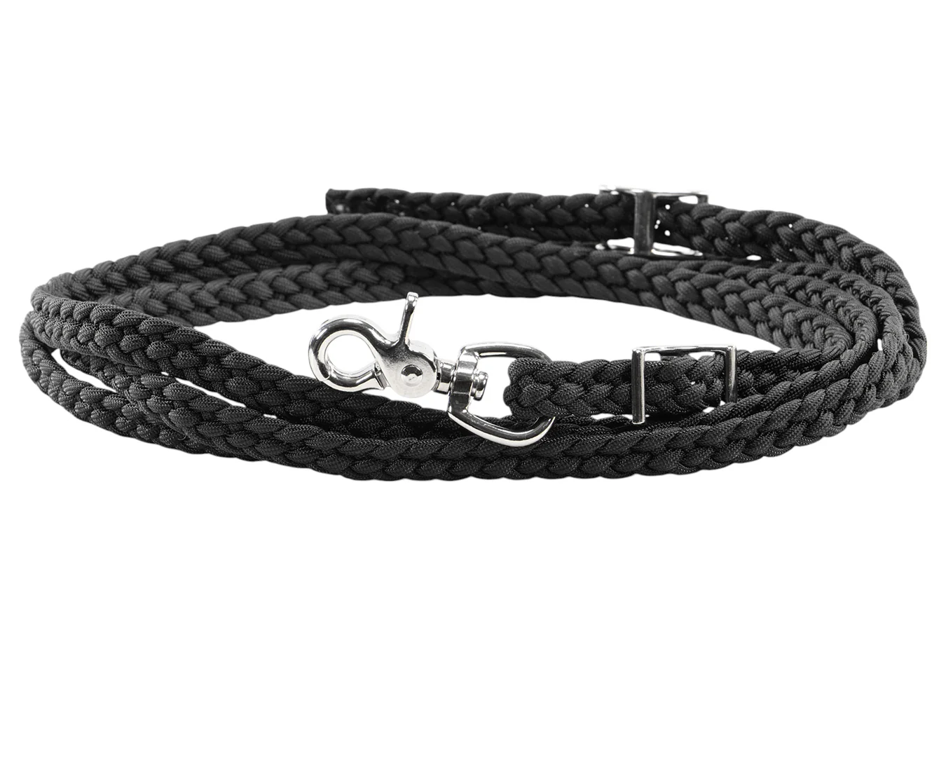 Supreme Western Braided Roping Rein w/snap - Image 2