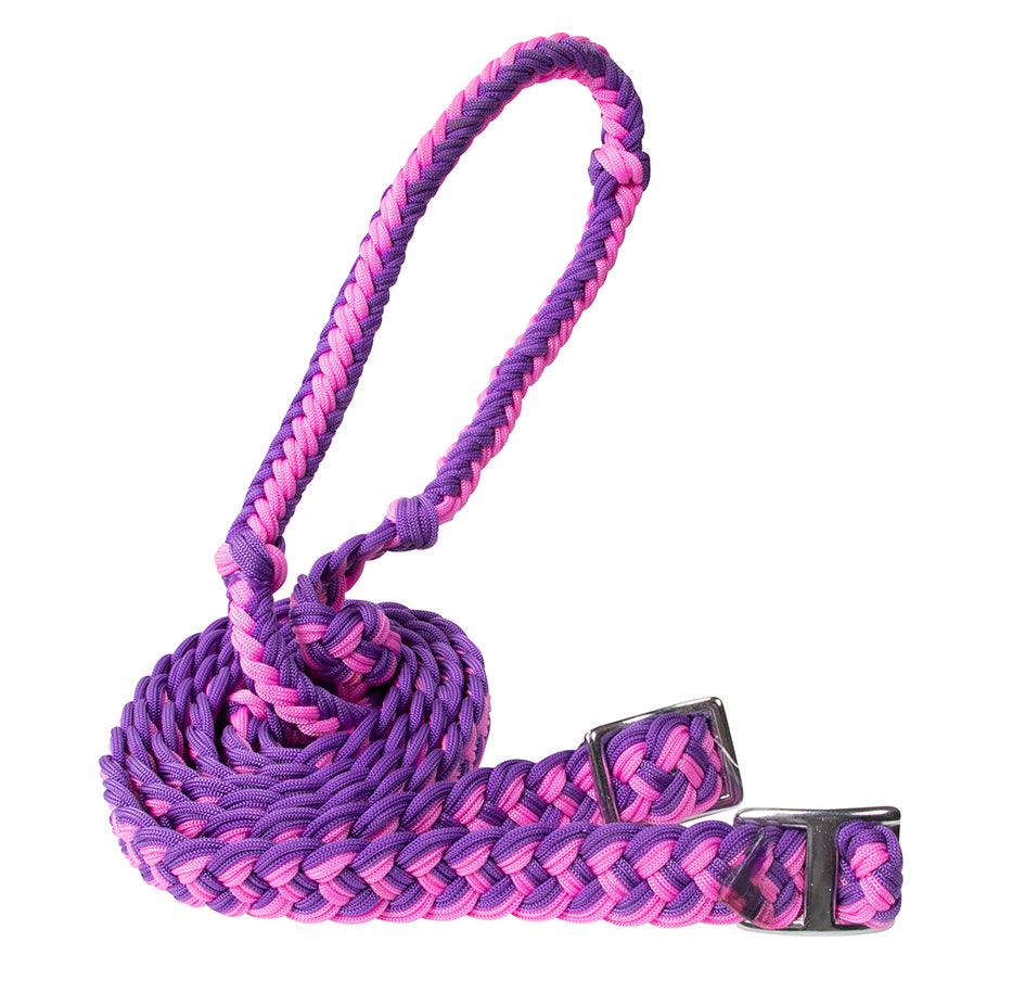 Texas-Tack Braided Poly Barrel Rein 1/2" x 8' - Image 8
