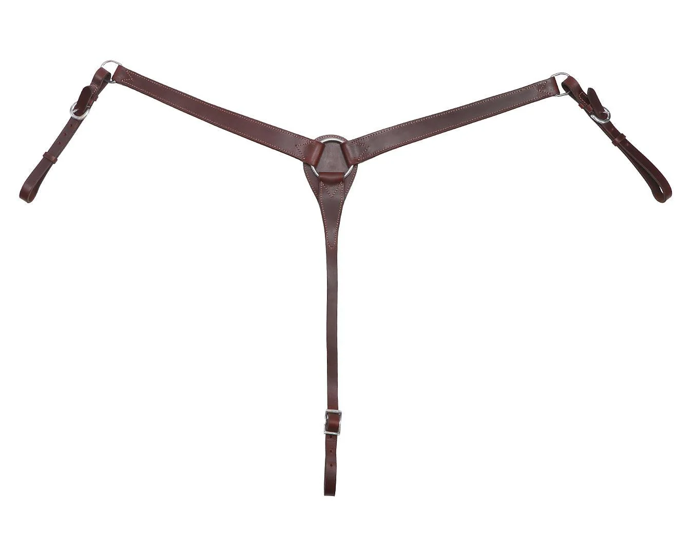 Texas-Tack Oiled Pull-Up Work Breastcollar Tan