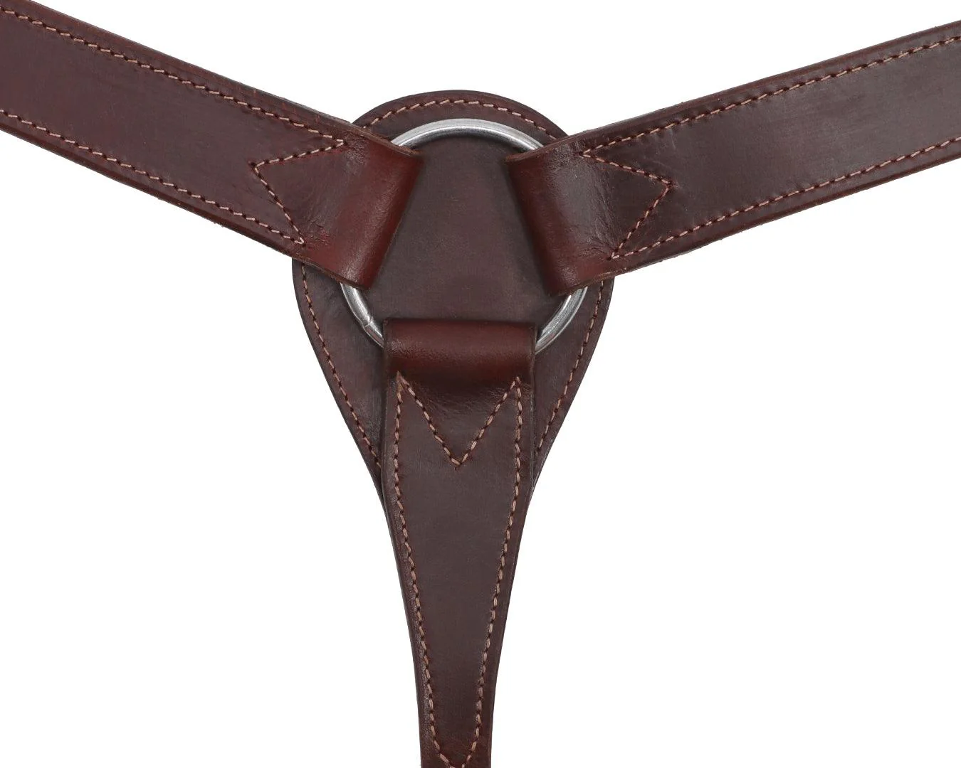 Texas-Tack Oiled Pull-Up Work Breastcollar Tan - Image 2