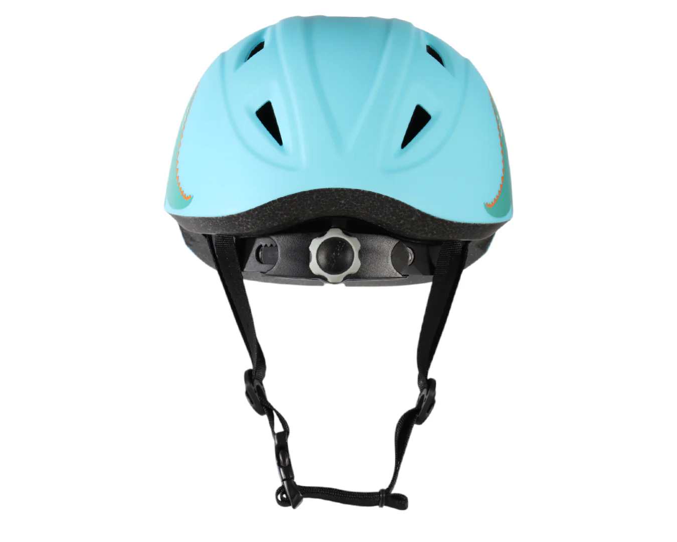 Troxel Youngster Horse Riding Helmet - Blue Dino - Image 3