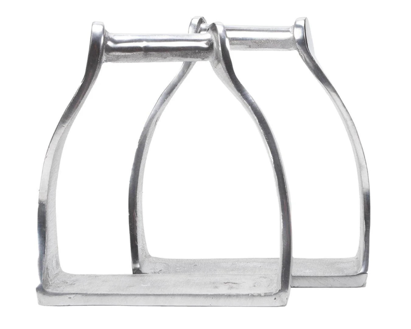 Twisted Stockman Stirrups - Aluminium
