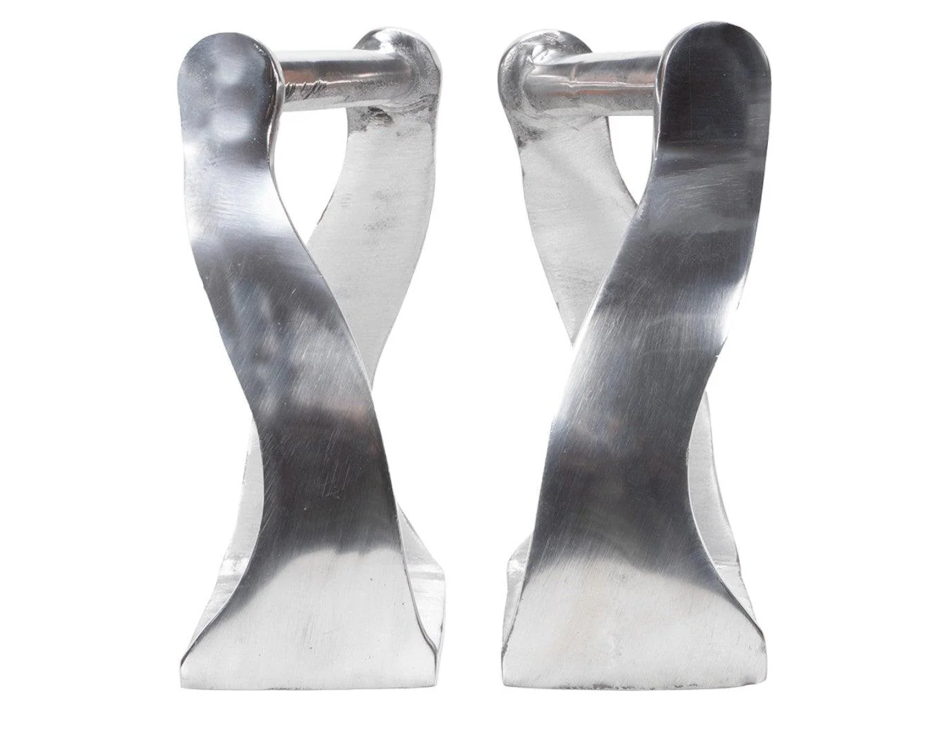 Twisted Stockman Stirrups - Aluminium - Image 2