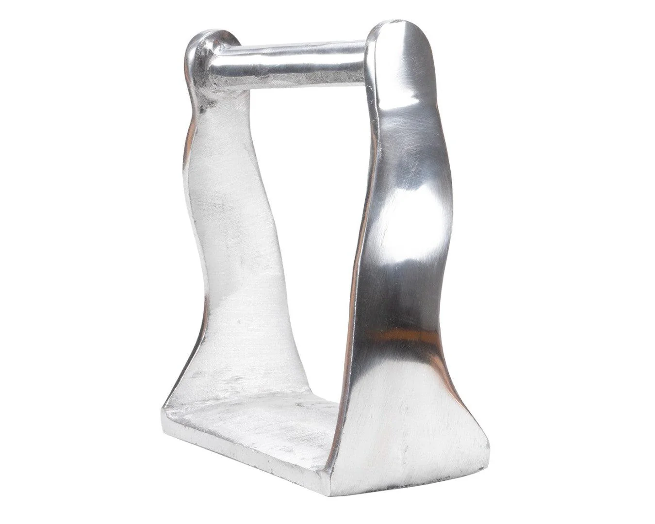 Twisted Stockman Stirrups - Aluminium - Image 3