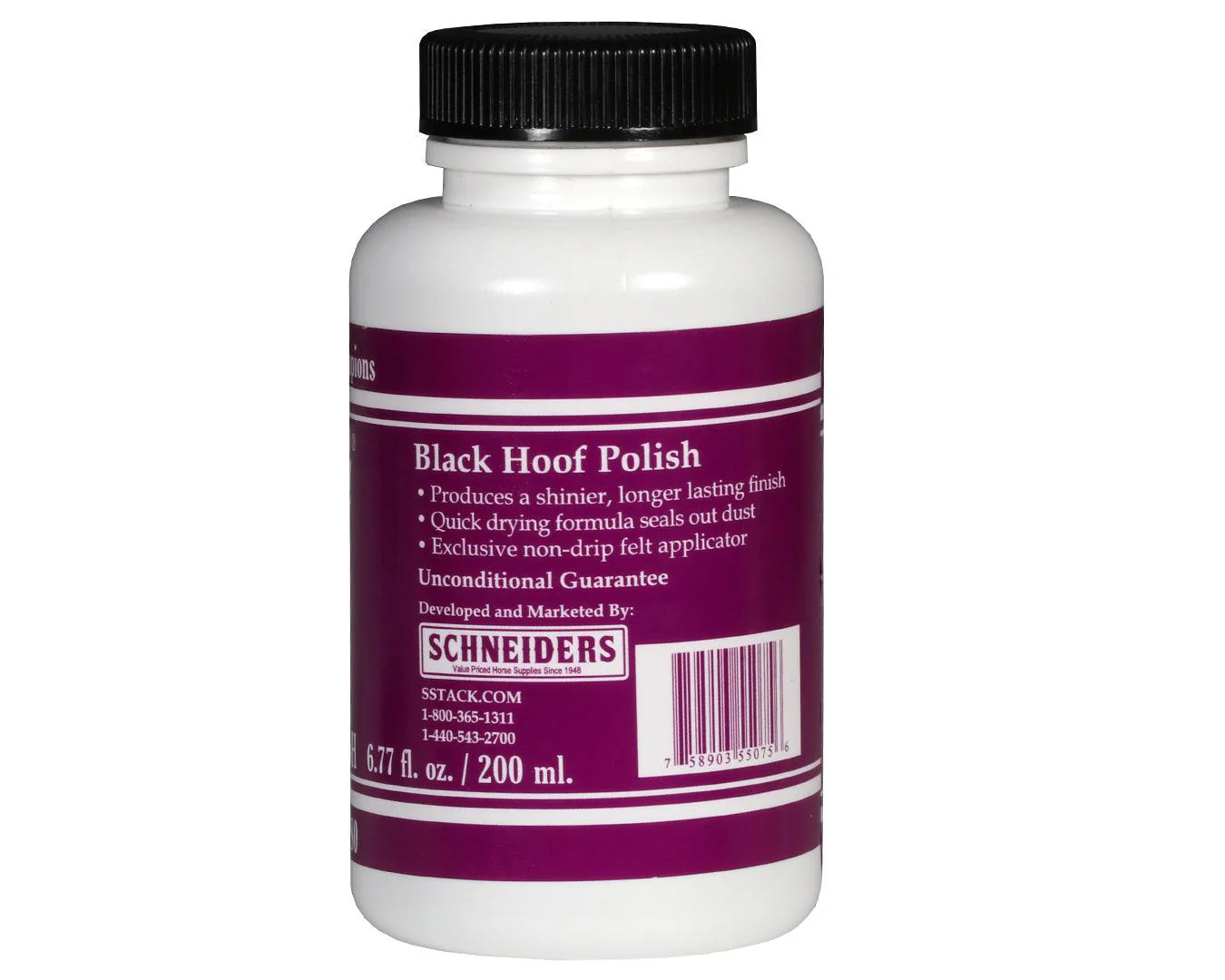Ultra Hoof Polish - Black or Clear - Image 5