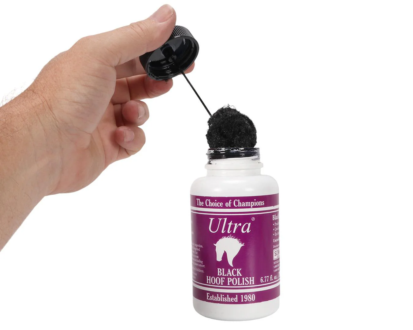 Ultra Hoof Polish - Black or Clear - Image 6