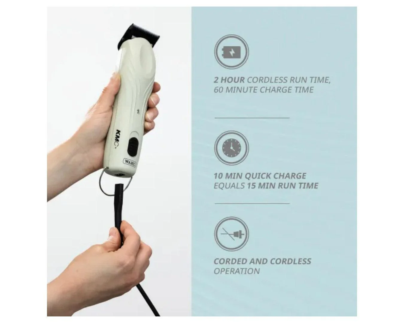 WAHL KMC+ Pro Animal Clipper - Image 7
