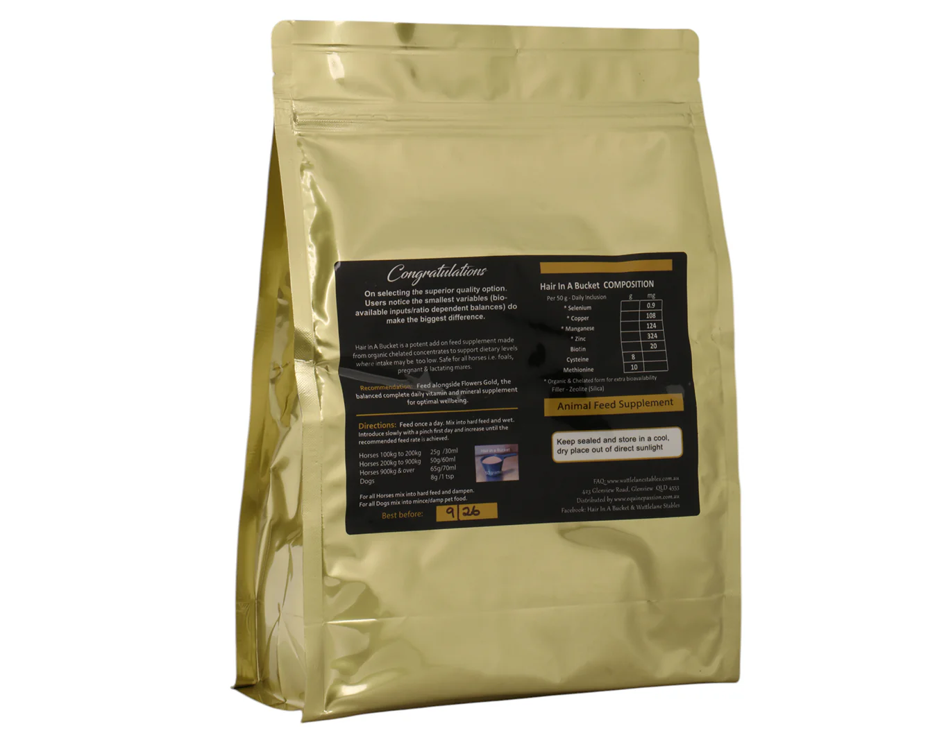 Wattlelane Hair in A Bucket Supplement - Image 2