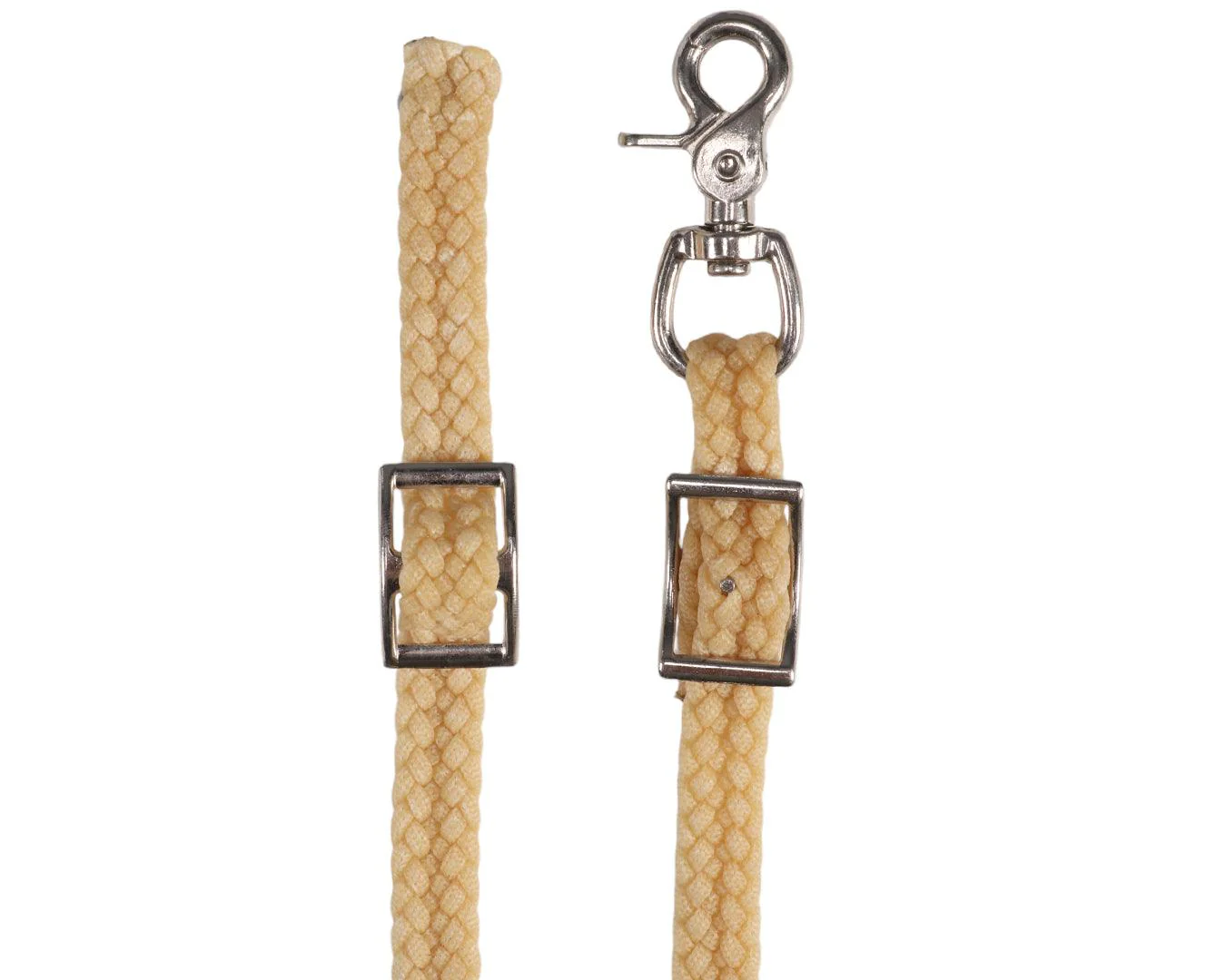 Waxed Knotted Barrel Rein - Image 2