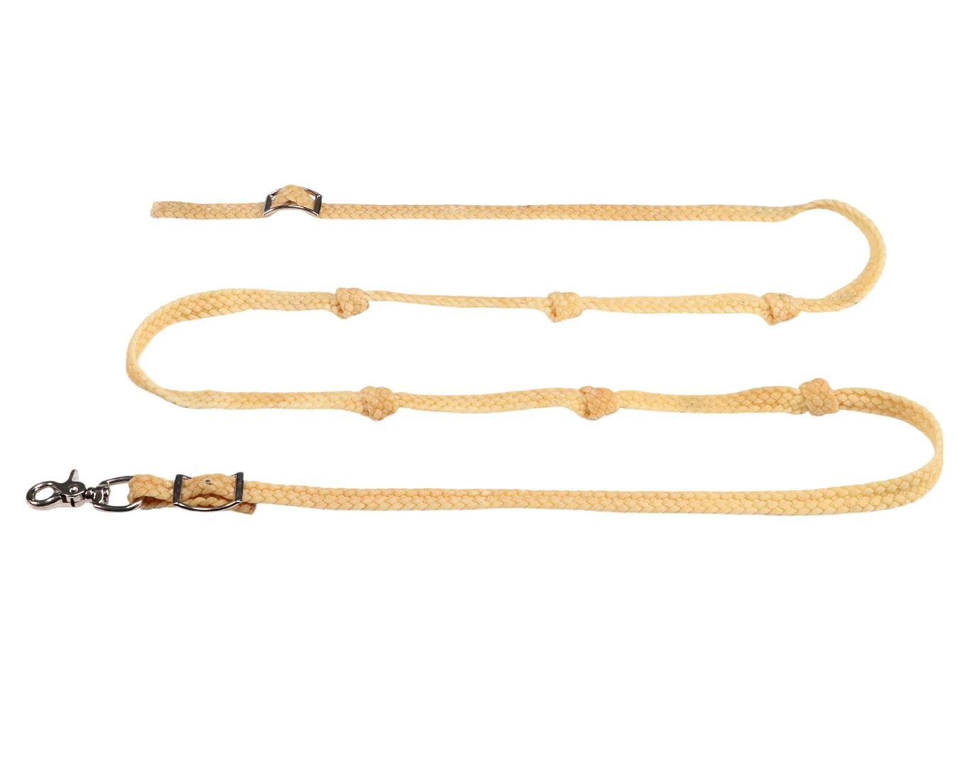 Waxed Knotted Barrel Rein - Image 3