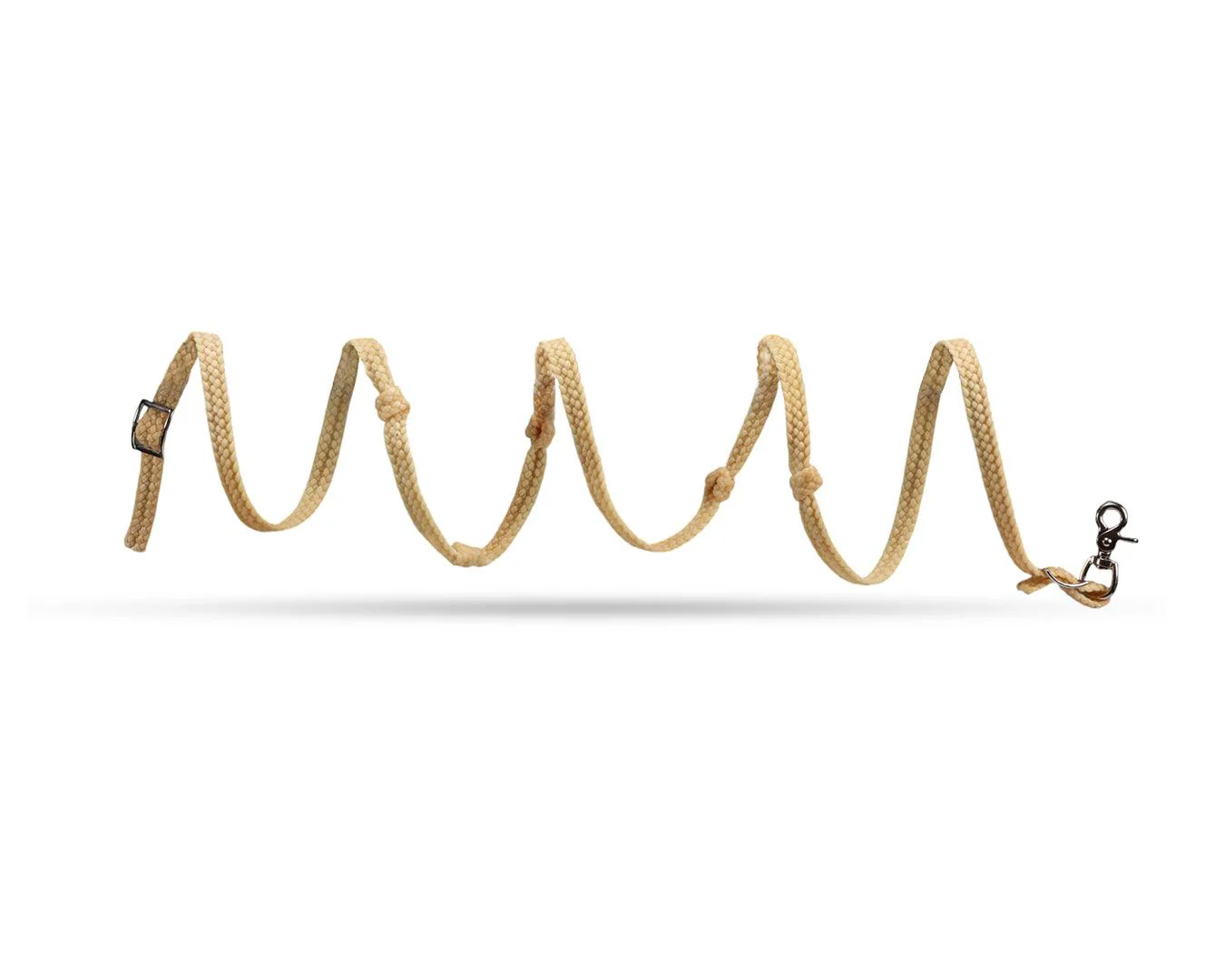 Waxed Knotted Barrel Rein - Image 5
