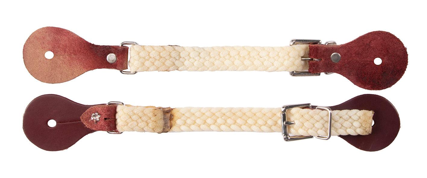 Waxed Nylon Western Spur Straps - Image 3