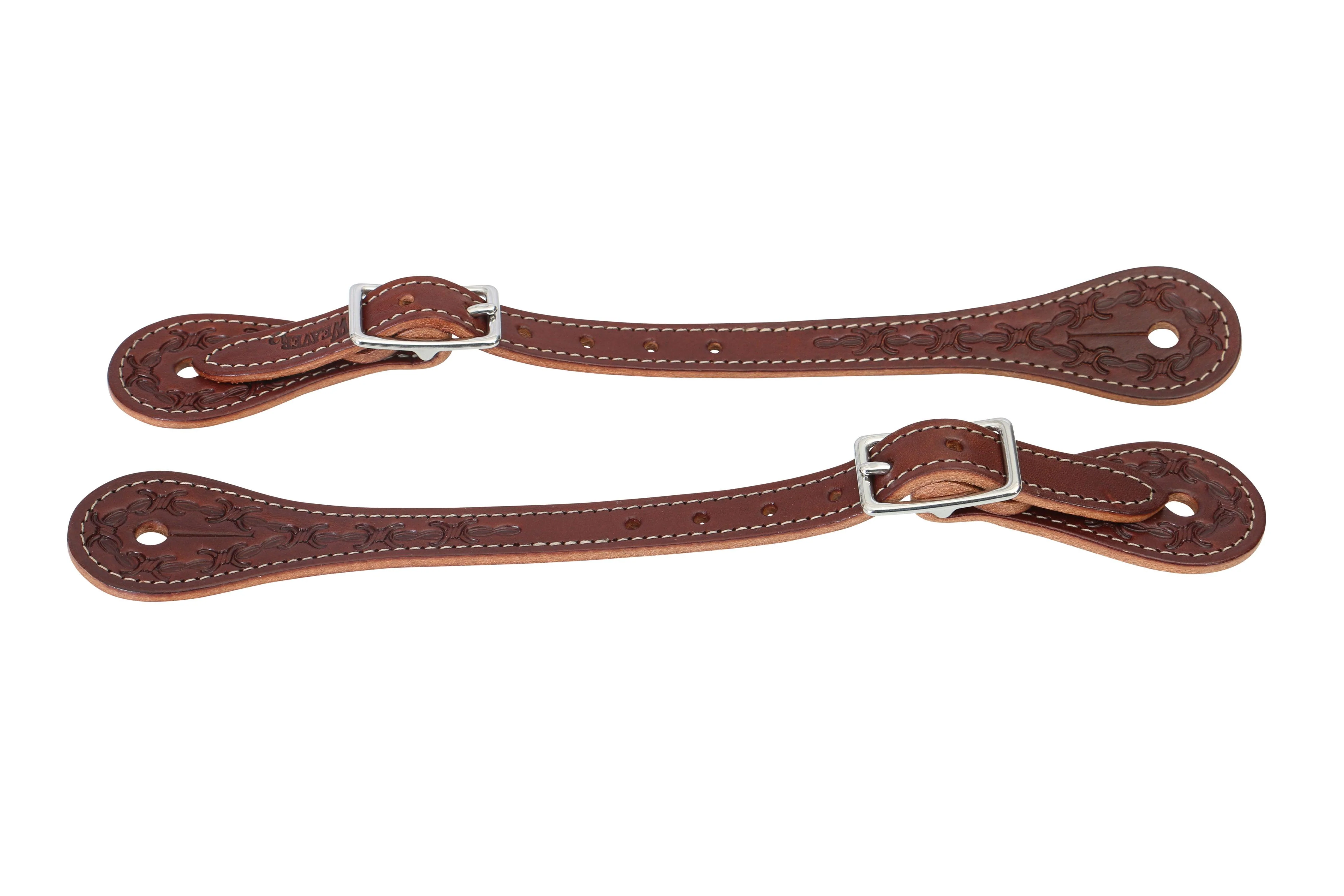 Weaver Barbed Wire Collection Thin Spur Straps