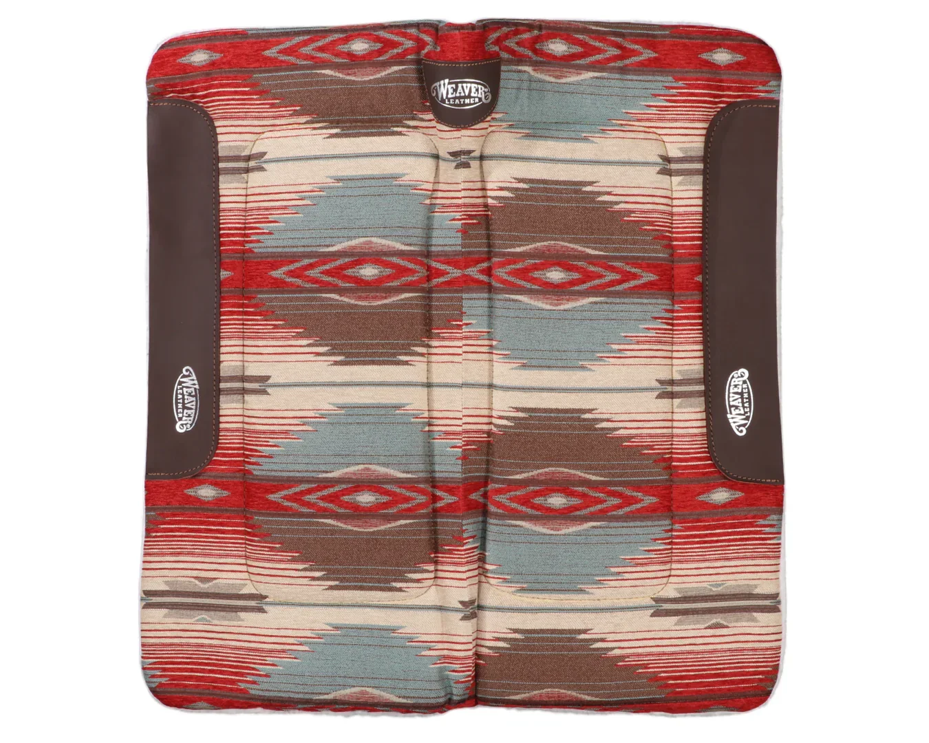 Weaver Contoured Saddle Pad - Red - Image 3
