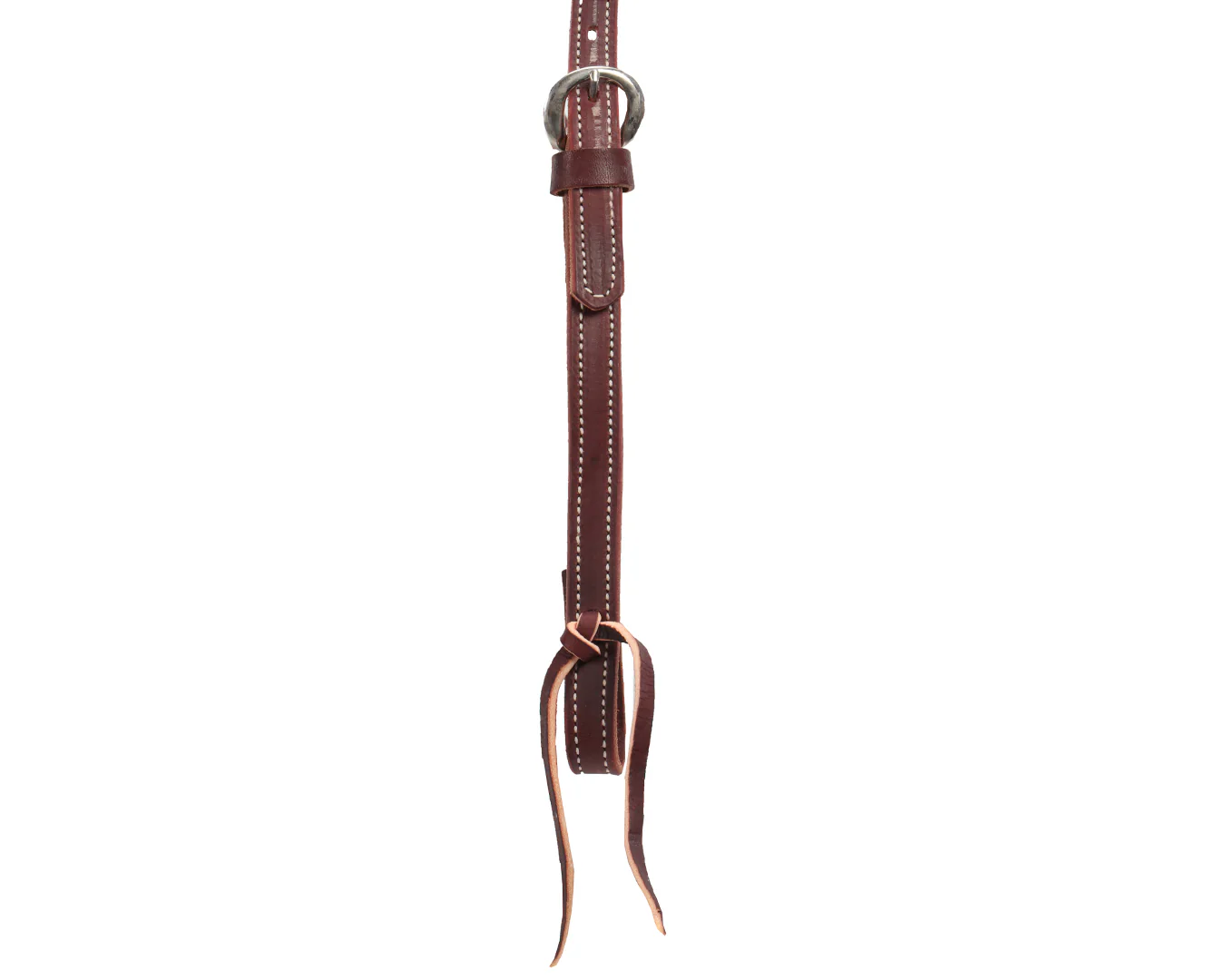 Weaver Latigo Headstall - Burgundy - Image 5
