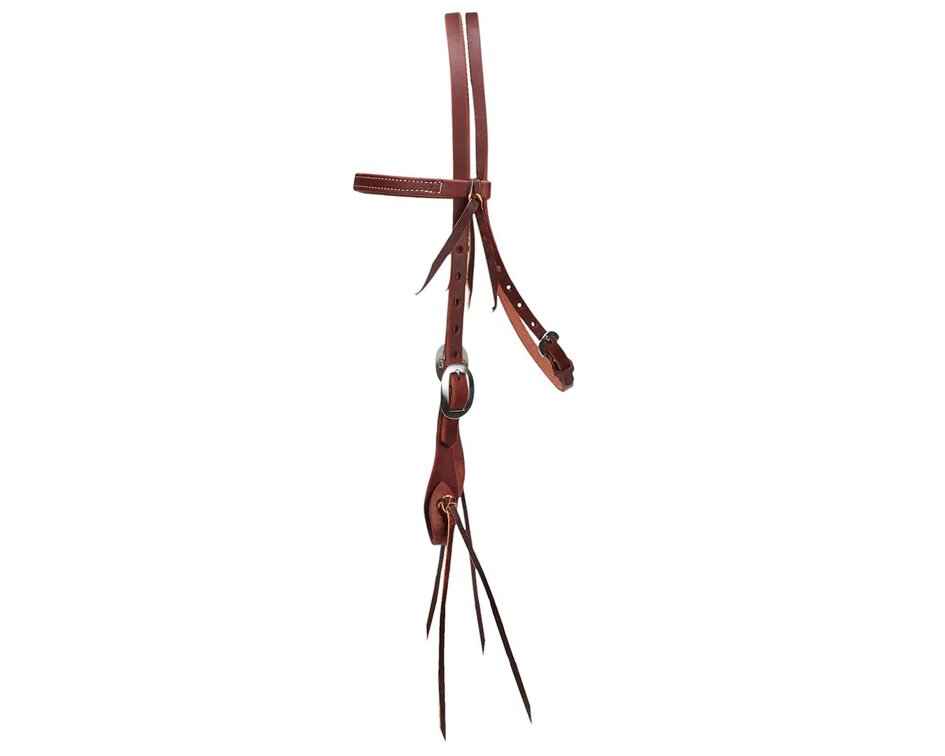 Weaver Pineapple Knot Browband Headstall - Canyon Rose - Image 3