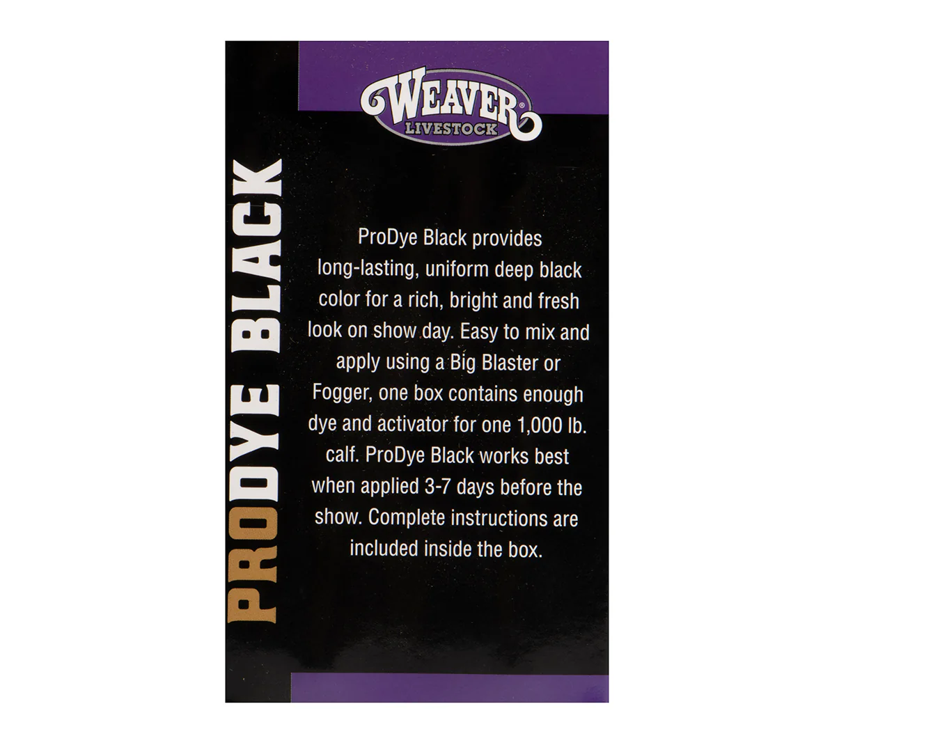 Weaver ProDye Livestock Hair Dye - Image 3