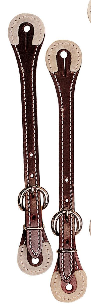 Weaver Rawhide End Spur Straps
