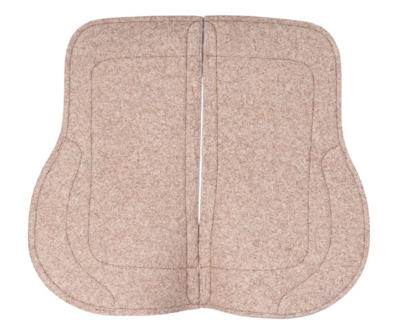 Weaver Trail Gear Felt Saddle Pad Black H9 - Image 3