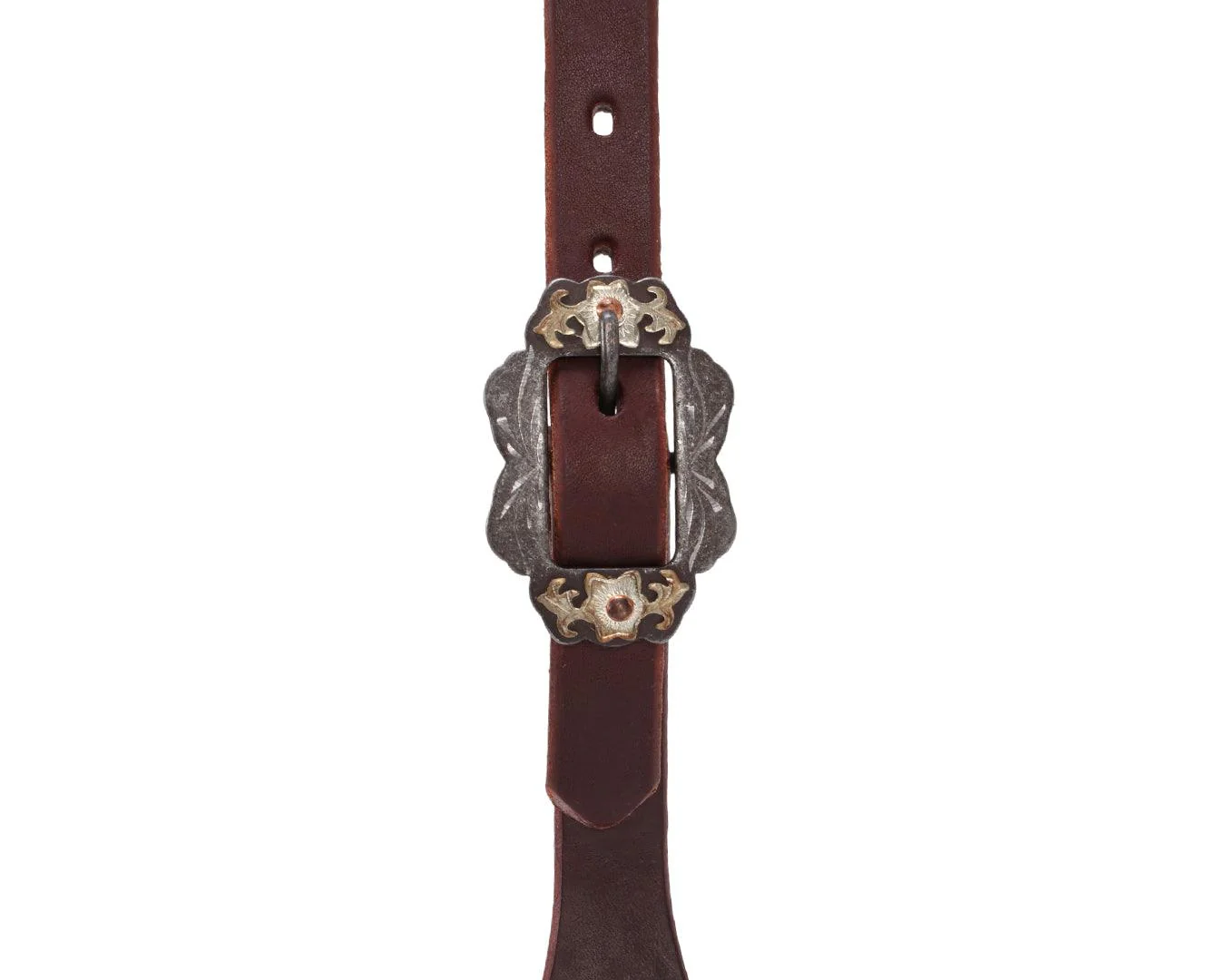 Weaver Work Tack Floral Browband Headstall - Image 2