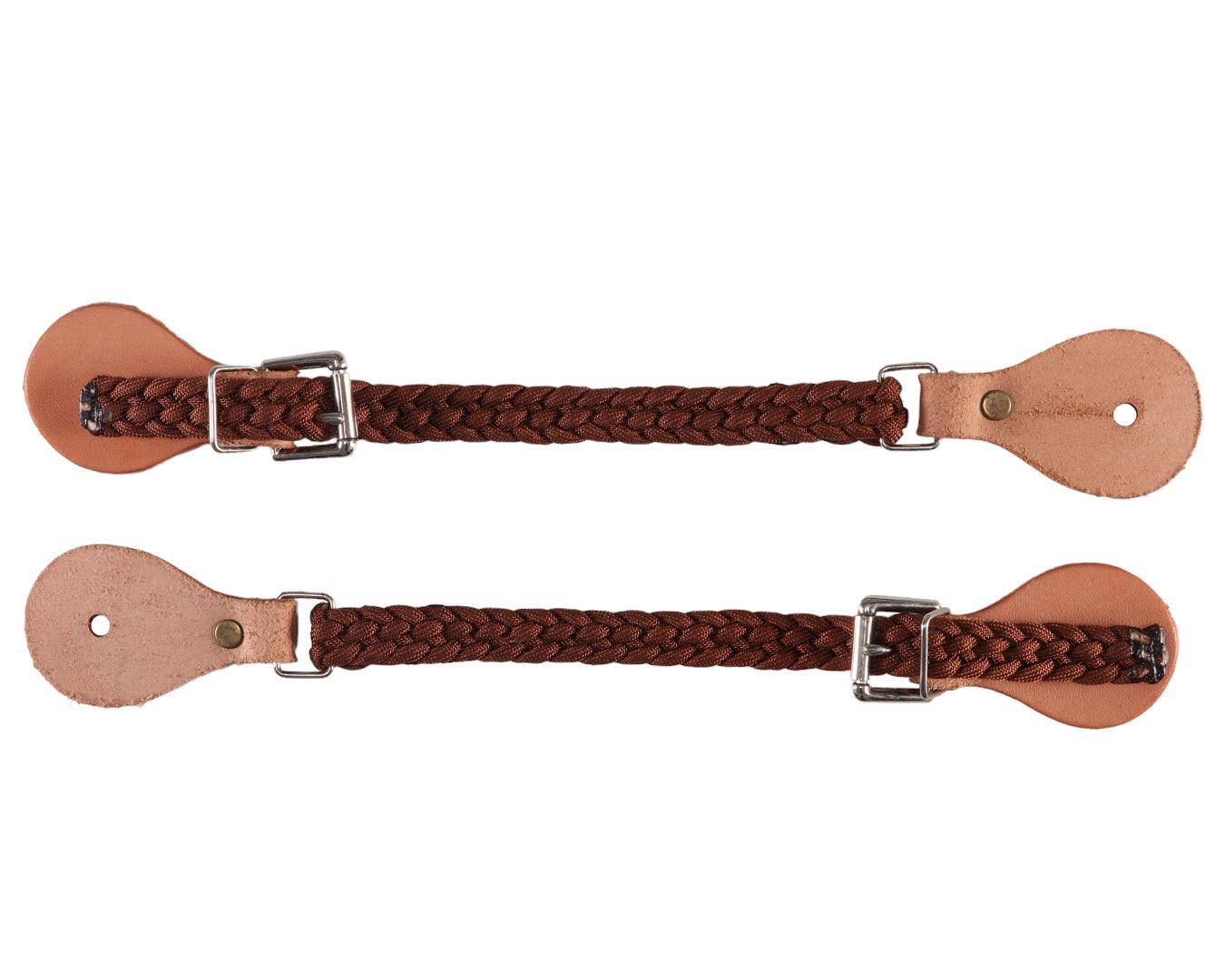 Western Spur Straps Brown Nylon