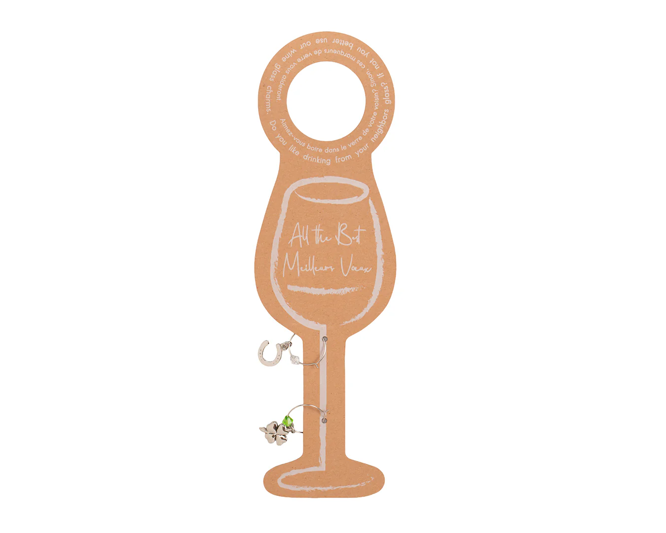 Happy Ross Wine Glass Charms - Set of 2 Charms - Image 2