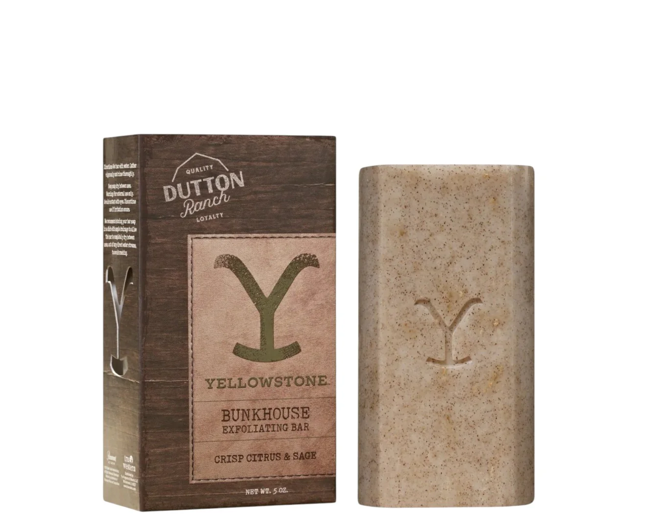 Yellowstone Bunkhouse Men's Exfoliating Soap Bar